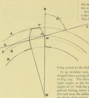 An illustration from Rogers' drawing and design; an educational treatise relating to linear drawing; machine design; working drawings; transmission methods; steam, electrical and metal working machines and parts; lathes; boiler and parts; instruments and their use; tables, etc (1913)
