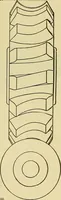 An illustration from Rogers' drawing and design; an educational treatise relating to linear drawing; machine design; working drawings; transmission methods; steam, electrical and metal working machines and parts; lathes; boiler and parts; instruments and their use; tables, etc (1913)