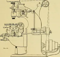 An illustration from Rogers' drawing and design; an educational treatise relating to linear drawing; machine design; working drawings; transmission methods; steam, electrical and metal working machines and parts; lathes; boiler and parts; instruments and their use; tables, etc (1913)