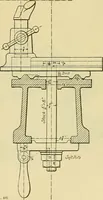 An illustration from Rogers' drawing and design; an educational treatise relating to linear drawing; machine design; working drawings; transmission methods; steam, electrical and metal working machines and parts; lathes; boiler and parts; instruments and their use; tables, etc (1913)