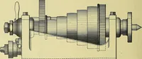 An illustration from Rogers' drawing and design; an educational treatise relating to linear drawing; machine design; working drawings; transmission methods; steam, electrical and metal working machines and parts; lathes; boiler and parts; instruments and their use; tables, etc (1913)