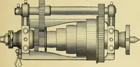 An illustration from Rogers' drawing and design; an educational treatise relating to linear drawing; machine design; working drawings; transmission methods; steam, electrical and metal working machines and parts; lathes; boiler and parts; instruments and their use; tables, etc (1913)