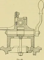 An illustration from Rogers' drawing and design; an educational treatise relating to linear drawing; machine design; working drawings; transmission methods; steam, electrical and metal working machines and parts; lathes; boiler and parts; instruments and their use; tables, etc (1913)