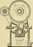 An illustration from Rogers' drawing and design; an educational treatise relating to linear drawing; machine design; working drawings; transmission methods; steam, electrical and metal working machines and parts; lathes; boiler and parts; instruments and their use; tables, etc (1913)