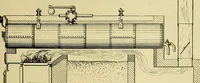 An illustration from Rogers' drawing and design; an educational treatise relating to linear drawing; machine design; working drawings; transmission methods; steam, electrical and metal working machines and parts; lathes; boiler and parts; instruments and their use; tables, etc (1913)
