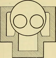 An illustration from Rogers' drawing and design; an educational treatise relating to linear drawing; machine design; working drawings; transmission methods; steam, electrical and metal working machines and parts; lathes; boiler and parts; instruments and their use; tables, etc (1913)