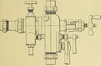 An illustration from Rogers' drawing and design; an educational treatise relating to linear drawing; machine design; working drawings; transmission methods; steam, electrical and metal working machines and parts; lathes; boiler and parts; instruments and their use; tables, etc (1913)