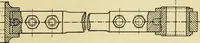 An illustration from Rogers' drawing and design; an educational treatise relating to linear drawing; machine design; working drawings; transmission methods; steam, electrical and metal working machines and parts; lathes; boiler and parts; instruments and their use; tables, etc (1913)