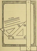 An illustration from Rogers' drawing and design; an educational treatise relating to linear drawing; machine design; working drawings; transmission methods; steam, electrical and metal working machines and parts; lathes; boiler and parts; instruments and their use; tables, etc (1913)