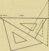 An illustration from Rogers' drawing and design; an educational treatise relating to linear drawing; machine design; working drawings; transmission methods; steam, electrical and metal working machines and parts; lathes; boiler and parts; instruments and their use; tables, etc (1913)