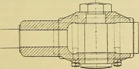 An illustration from Rogers' drawing and design; an educational treatise relating to linear drawing; machine design; working drawings; transmission methods; steam, electrical and metal working machines and parts; lathes; boiler and parts; instruments and their use; tables, etc (1913)