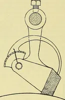 An illustration from Rogers' drawing and design; an educational treatise relating to linear drawing; machine design; working drawings; transmission methods; steam, electrical and metal working machines and parts; lathes; boiler and parts; instruments and their use; tables, etc (1913)