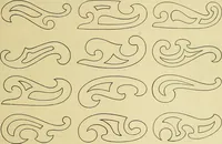 An illustration from Rogers' drawing and design; an educational treatise relating to linear drawing; machine design; working drawings; transmission methods; steam, electrical and metal working machines and parts; lathes; boiler and parts; instruments and their use; tables, etc (1913)