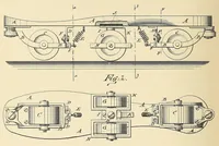 Picture 6 of 18 from [Roller-skate patents] (1861), leaf 280