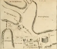 An illustration from Roma antica (1666)