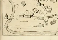 An illustration from Roma antica (1666)