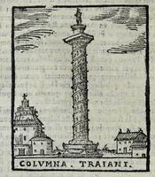 Picture 12 of 53 from Roma antica e moderna : nella quale si contengono chiese, monasterij, hospedali, compagnie, collegij, e seminarij, tempij, teatri, anfiteatri, naumachie, cerchi, fori, curie, palazzi, e statue, librerie, musei, pitture, scolture, & i nomi de gli artefici : indice de' sommi pontefici, imperatori, e duchi : con vna copiosissima tauola, & altre nuoue aggiunte (1653), leaf 172