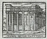 Picture 20 of 53 from Roma antica e moderna : nella quale si contengono chiese, monasterij, hospedali, compagnie, collegij, e seminarij, tempij, teatri, anfiteatri, naumachie, cerchi, fori, curie, palazzi, e statue, librerie, musei, pitture, scolture, & i nomi de gli artefici : indice de' sommi pontefici, imperatori, e duchi : con vna copiosissima tauola, & altre nuoue aggiunte (1653), leaf 349
