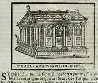 Picture 30 of 53 from Roma antica e moderna : nella quale si contengono chiese, monasterij, hospedali, compagnie, collegij, e seminarij, tempij, teatri, anfiteatri, naumachie, cerchi, fori, curie, palazzi, e statue, librerie, musei, pitture, scolture, & i nomi de gli artefici : indice de' sommi pontefici, imperatori, e duchi : con vna copiosissima tauola, & altre nuoue aggiunte (1653), leaf 505