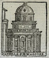 Picture 3 of 53 from Roma antica e moderna : nella quale si contengono chiese, monasterij, hospedali, compagnie, collegij, e seminarij, tempij, teatri, anfiteatri, naumachie, cerchi, fori, curie, palazzi, e statue, librerie, musei, pitture, scolture, & i nomi de gli artefici : indice de' sommi pontefici, imperatori, e duchi : con vna copiosissima tauola, & altre nuoue aggiunte (1653), leaf 58