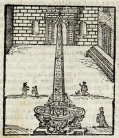Picture 4 of 31 from Roma antica e moderna : nella quale si contengono chiese, monasterij, hospedali, compagnie, collegij e seminarij : tempij, teatri, anfiteatri, naumachie, cerchi, fori, curie, palazzi e statue : librarie, musei, pitture, scolture, & i nomi de gli artifici : indice de' sommi pontefici, imperatori, rè, e duchi : con vna copiosissima tauola, e aggiunta di tutte le cose notabili fatte sino al presente (1677), leaf 72