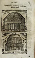 Picture 30 of 31 from Roma antica e moderna : nella quale si contengono chiese, monasterij, hospedali, compagnie, collegij e seminarij : tempij, teatri, anfiteatri, naumachie, cerchi, fori, curie, palazzi e statue : librarie, musei, pitture, scolture, & i nomi de gli artifici : indice de' sommi pontefici, imperatori, rè, e duchi : con vna copiosissima tauola, e aggiunta di tutte le cose notabili fatte sino al presente (1677), leaf 803