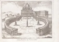Picture 4 of 27 from Roma antica e moderna : nella quale si contengono chiese, monasterij, hospedali, compagnie, collegij e seminarij : tempij, teatri, anfiteatri, naumachie, cerchi, fori, curie, palazzi e statue : librarie, musei, pitture, scolture, & i nomi de gli artifici : indice de' sommi pontefici, imperatori, rè, e duchi : con vna copiosissima tauola, e aggiunta di tutte le cose notabili fatte sino al presente (1677), leaf 19