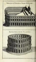 An illustration from Romae antiquae notitia, or, The antiquities of Rome : in two parts ... : with copper cuts of the principal buildings, &c. : to which are prefix'd two essays, concerning the Roman learning, and the Roman education (1696)