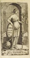 Picture 1 of 7 from Roma illvstrata, sive, Antiqvitatvm Romanarvm breviarivm : accessit Georgii Fabricii Chemnicensis veteris Romæ cum nova collatio ex nova recensione (1657), leaf 9