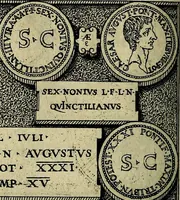 Picture 164 of 179 from Romanae et Graecae antiqvitatis monvmenta, e priscis nvmismatibvs (1645), leaf 255