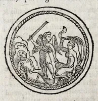 An illustration from Romanarum antiquitatum libri decem : ex variis scriptoribus summa fide singularique diligentia collecti (1609)