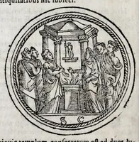 Picture 25 of 36 from Romanarum antiquitatum libri decem : ex variis scriptoribus summa fide singularique diligentia collecti (1609), leaf 216