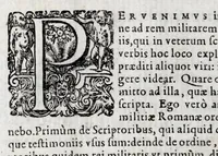 An illustration from Romanarum antiquitatum libri decem : ex variis scriptoribus summa fide singularique diligentia collecti (1609)