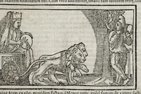 An illustration from Romanarum antiquitatum libri decem : ex variis scriptoribus summa fide singularique diligentia collecti (1609)
