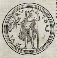 An illustration from Romanarum antiquitatum libri decem : ex variis scriptoribus summa fide singularique diligentia collecti (1609)