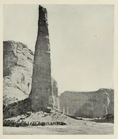 An illustration from The romance of the Colorado River : the story of its discovery in 1540, with an account of the later explorations, and with special reference to the voyages of Powell through the line of the great canyons (1903)