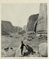 An illustration from The romance of the Colorado River : the story of its discovery in 1540, with an account of the later explorations, and with special reference to the voyages of Powell through the line of the great canyons (1903)