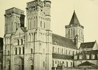 An illustration from Romance of the French abbeys (1905)
