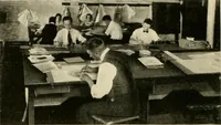 An illustration from The romance of lace, its historical background, its present manufacture, its varieties and uses (1920)