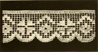 Picture 40 of 54 from The romance of lace, its historical background, its present manufacture, its varieties and uses (1920), leaf 38