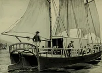 An illustration from The romance of the ship; the story of her origin and evolution (1911)