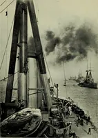 An illustration from The romance of the ship; the story of her origin and evolution (1911)