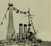 An illustration from The romance of the ship; the story of her origin and evolution (1911)