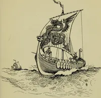 An illustration from The romance of the ship; the story of her origin and evolution (1911)