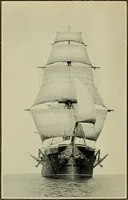 An illustration from The romance of the ship; the story of her origin and evolution (1911)