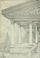 An illustration from Roman cities in Italy and Dalmatia (1910)