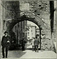 An illustration from Roman cities in Italy and Dalmatia (1910)