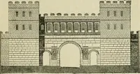 An illustration from Roman cities in Italy and Dalmatia (1910)
