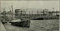 An illustration from Roman cities in Italy and Dalmatia (1910)