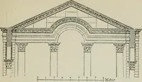 An illustration from Roman cities in Italy and Dalmatia (1910)